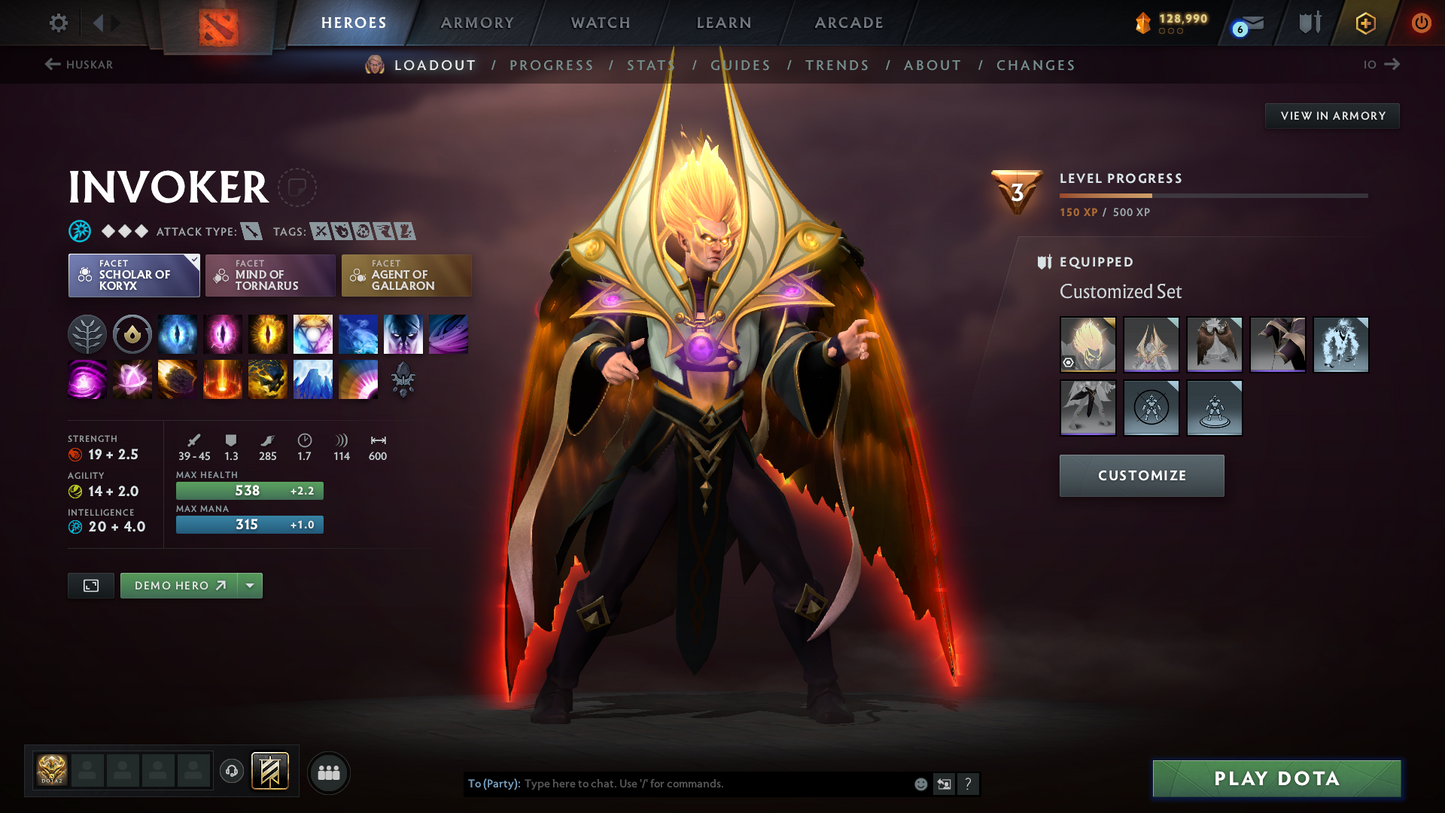 Windranger Arcana | 3 Arcanas including Ogre Magi & Juggernaut | 3 Personas: Pudge, Mirana & AM | MMR: 3092 | Behavior Score: 11310 | Exclusive Cache Sets | Mainpool | 1400+ Hours Played