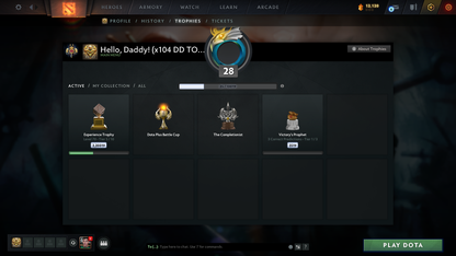 Legend II | MMR: 3246 | Behavior Score: 10150 | x104 MMR DD TOKENS | 2 Arcanas: Zeus & MK | Many Items Inside | Fast Queue