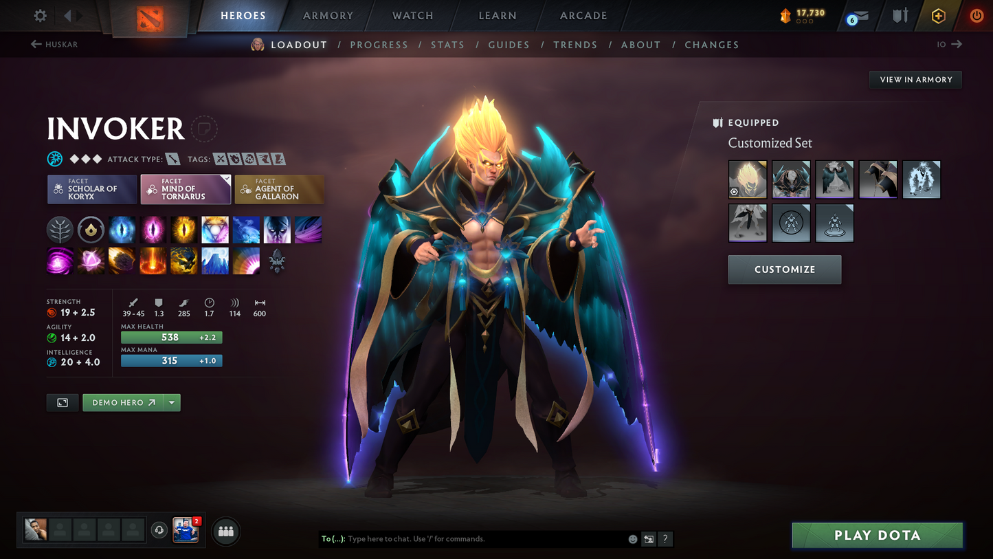 Crusader III | MMR 1739 | Behavior 9640 | Many Immortals Inside | Fast Queue | Full Access | 700+ Hours Played