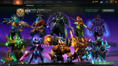 Ancient I | MMR 3840 | Behavior 7628 | Hours Played 744 | Mainpool | Fast Queue | Stacked with Many Sets!!!