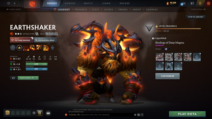 Legend II | MMR: 3304 - Behavior Score: 11992 | 2 Arcanas: Phantom Assassin & Monkey King | 3539 Hours Played | Many Immortals Inside | Mainpool | Trophy Level: 352 | Full Access