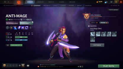 Guardian III | MMR: 1137 | Behavior Score: 10429 | x29 MMR DD TOKENS | Pudge Arcana | Many Immortals & Sets Inside | Fast Queue | Full Access