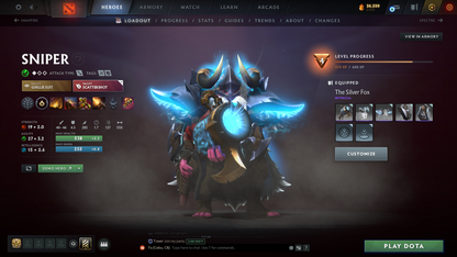 Guardian III | MMR: 1137 | Behavior Score: 10429 | x29 MMR DD TOKENS | Pudge Arcana | Many Immortals & Sets Inside | Fast Queue | Full Access