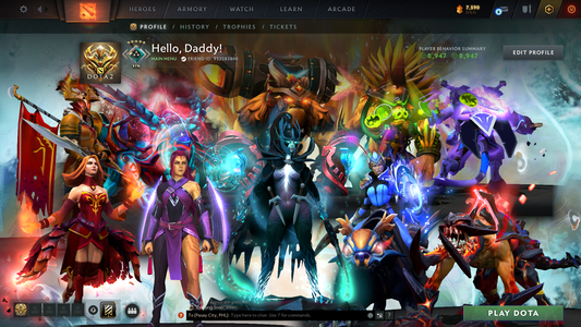 Crusader V | MMR: 2235 - Behavior Score: 8947 | Phantom Assassin Arcana | AM Persona | Many Immortals Inside | Mainpool | Trophy Level: 103 | Full Access