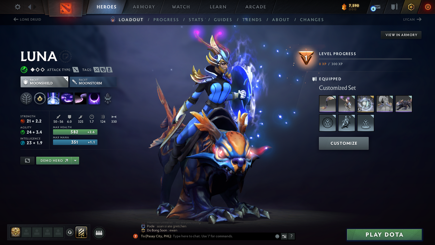 Crusader V | MMR: 2235 - Behavior Score: 8947 | Phantom Assassin Arcana | AM Persona | Many Immortals Inside | Mainpool | Trophy Level: 103 | Full Access