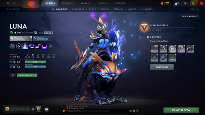 Crusader V | MMR: 2235 - Behavior Score: 8947 | Phantom Assassin Arcana | AM Persona | Many Immortals Inside | Mainpool | Trophy Level: 103 | Full Access
