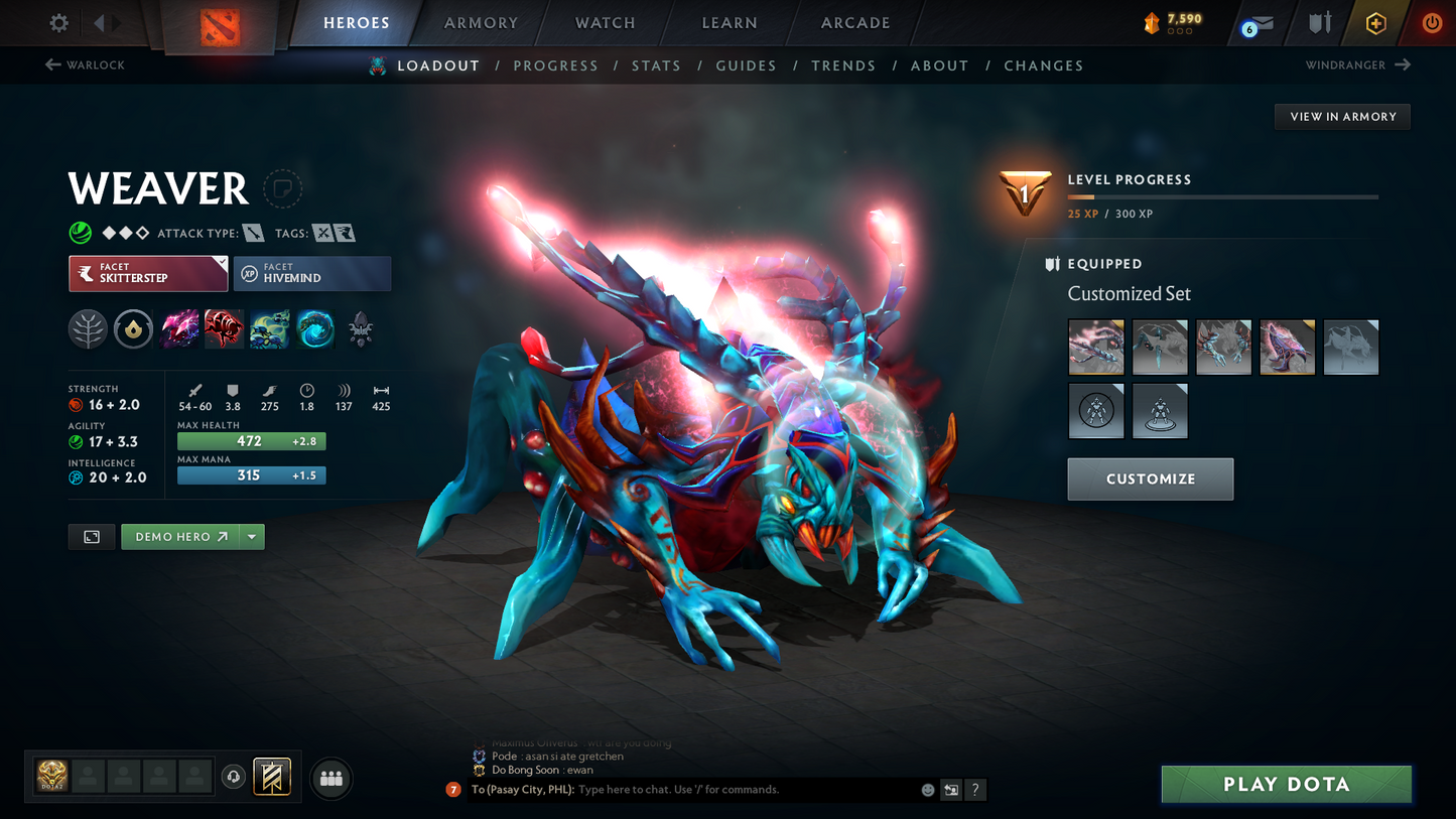 Crusader V | MMR: 2235 - Behavior Score: 8947 | Phantom Assassin Arcana | AM Persona | Many Immortals Inside | Mainpool | Trophy Level: 103 | Full Access