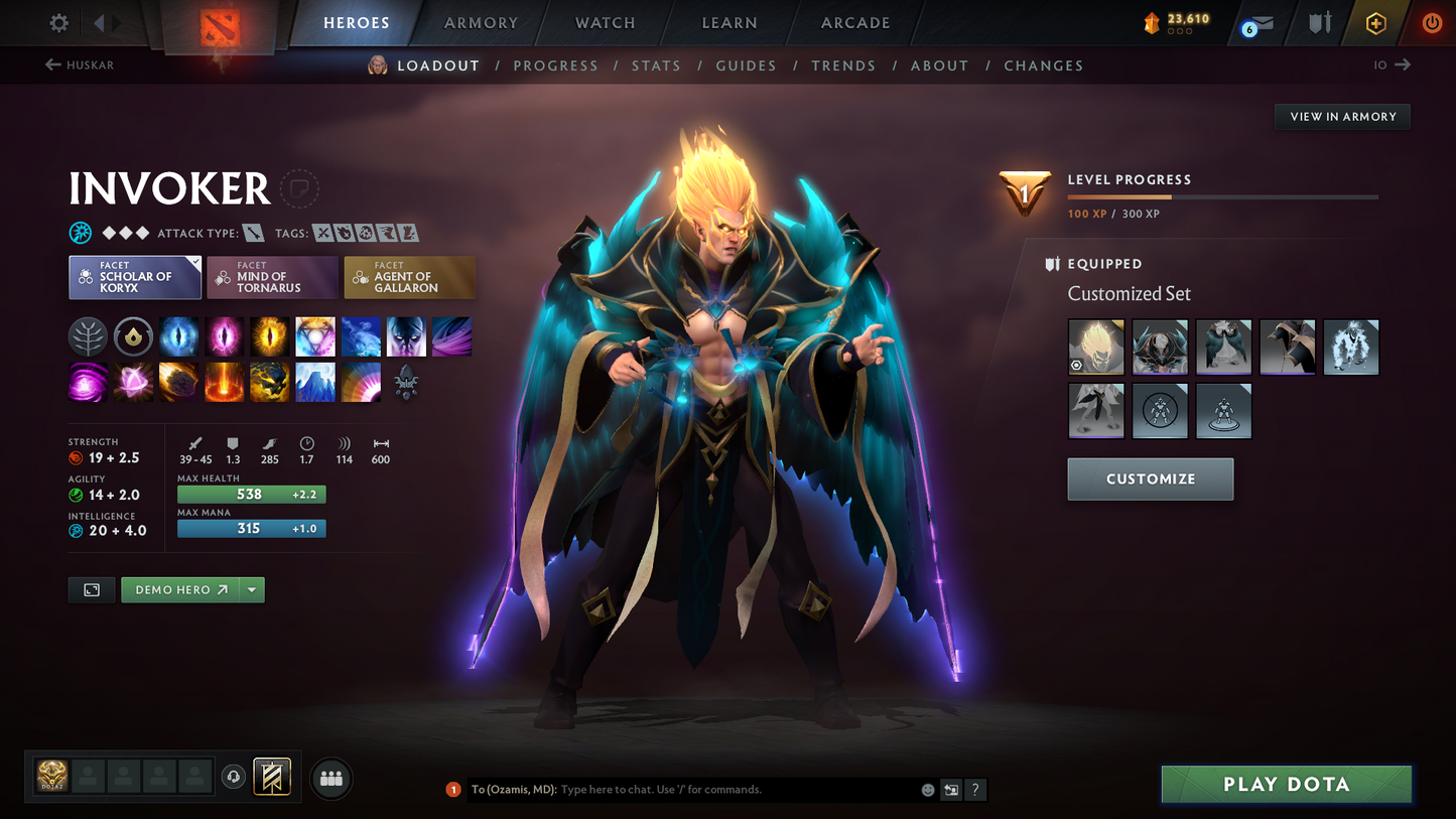 Ancient V | MMR: 4548 | Behavior Score: 12000 | Terrorblade Arcana | Anti Mage Persona | Many Sets & Immortals Inside | 1600+ Hours Played | Mainpool | Trophy Level: 205+ | Full Access