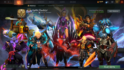 Ancient V | MMR: 4548 | Behavior Score: 12000 | Terrorblade Arcana | Anti Mage Persona | Many Sets & Immortals Inside | 1600+ Hours Played | Mainpool | Trophy Level: 205+ | Full Access