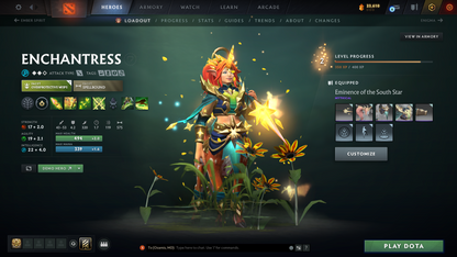Ancient V | MMR: 4548 | Behavior Score: 12000 | Terrorblade Arcana | Anti Mage Persona | Many Sets & Immortals Inside | 1600+ Hours Played | Mainpool | Trophy Level: 205+ | Full Access