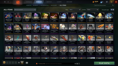 Ancient V | MMR: 4548 | Behavior Score: 12000 | Terrorblade Arcana | Anti Mage Persona | Many Sets & Immortals Inside | 1600+ Hours Played | Mainpool | Trophy Level: 205+ | Full Access