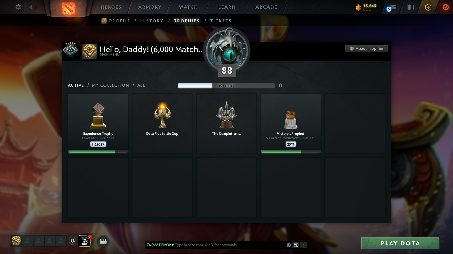 Crusader V | MMR: 2167 - Behavior: 9751 | 6,000+ Matches | Juggernaut Arcana | Complete 10th Anniversary Sets | Mainpool | 5,700+ Hours Played