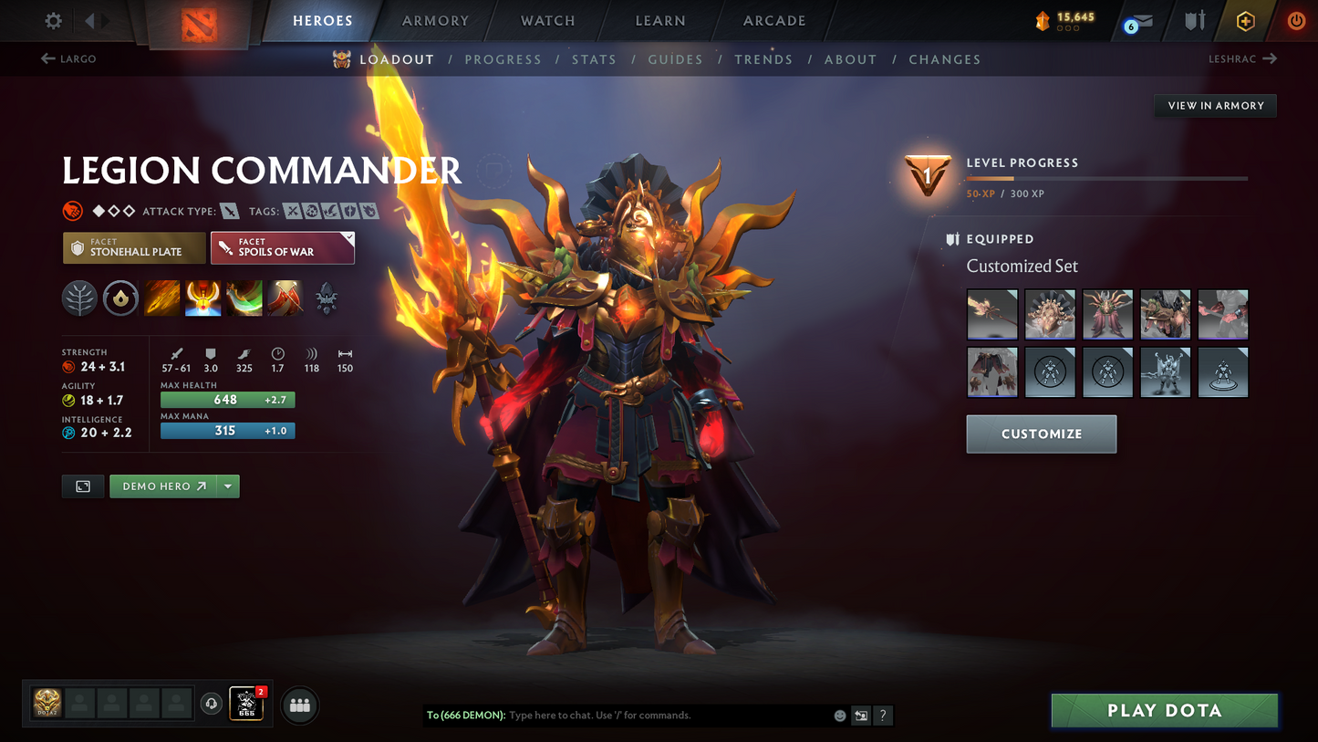Crusader V | MMR: 2167 - Behavior: 9751 | 6,000+ Matches | Juggernaut Arcana | Complete 10th Anniversary Sets | Mainpool | 5,700+ Hours Played