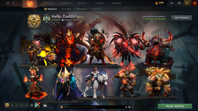 Archon II | MMR: 2483 | Behavior: 12000 | 5 Arcanas | Tons of Rare Sets & Items | Mainpool | 4000+ Hours Played | Complete 10th Anniversary Items | Full Access