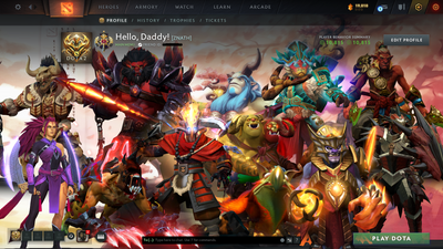 Legend I | MMR: 3058 - Behavior Score: 10815 | 2 Arcanas: Juggernaut & Ogre Magi | 2781 Hours Played | AM Persona | Latest Event Sets | Many Immortals Inside | Mainpool | Trophy Level: 293 | Full Access