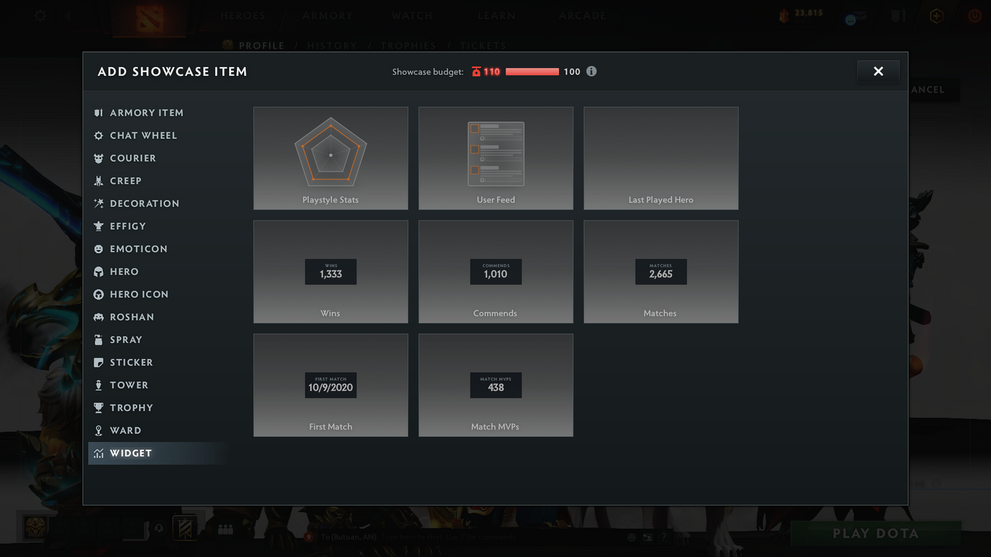 Ancient III | MMR: 4219 | Behavior: 9843 | 3300+ Hours Played | Terrorblade Arcana | 4 Latest Personas Skins: Invoker, AM, PA & Mirana | Expensive Cache Sets | Mainpool | High Trophy Level