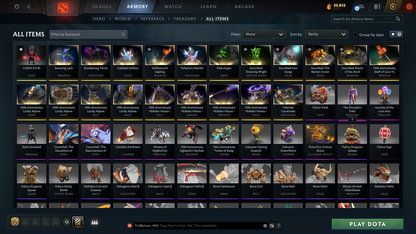 Ancient III | MMR: 4219 | Behavior: 9843 | 3300+ Hours Played | Terrorblade Arcana | 4 Latest Personas Skins: Invoker, AM, PA & Mirana | Expensive Cache Sets | Mainpool | High Trophy Level