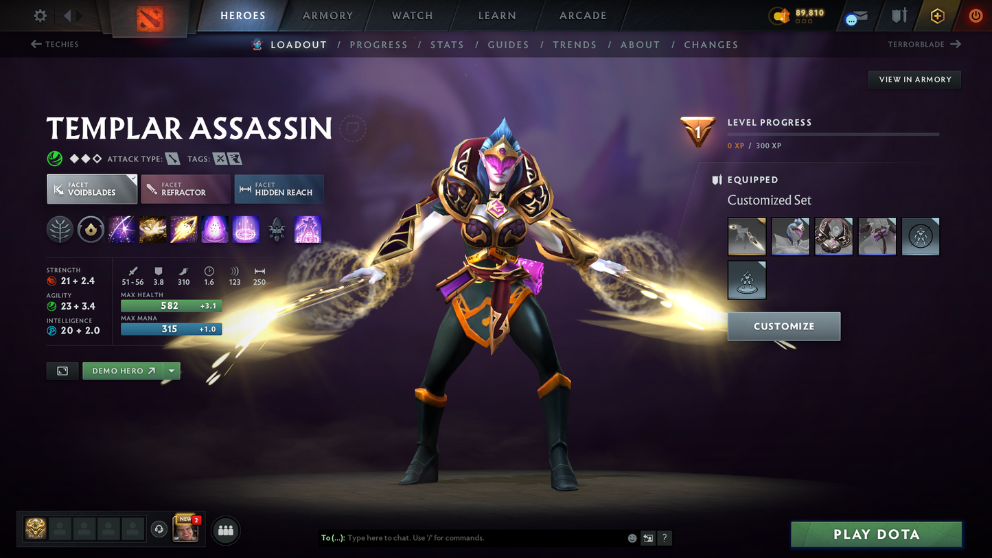 Ancient III | MMR: 3928 - Behavior: 11063 | Anti Mage Persona | Latest Quartero's Curios Sets | Trophy Level: 105 | Fast Queue | Full Access