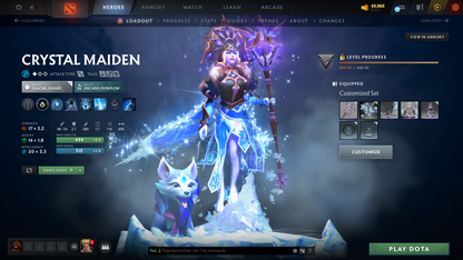 Divine IV | MMR: 5291 | Behavior: 12000 | 3 Exclusive Arcanas | 3 Personas: PA, AM & Mirana | Complete 10th Anniversary Items | Mainpool | High Trophy Level | 4468 Hours Played