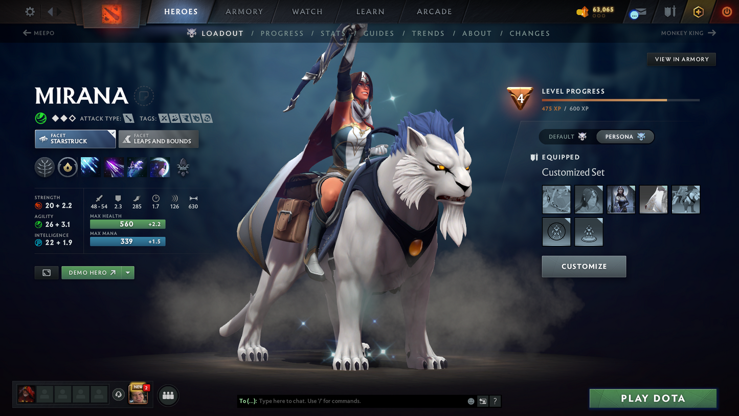 Divine IV | MMR: 5291 | Behavior: 12000 | 3 Exclusive Arcanas | 3 Personas: PA, AM & Mirana | Complete 10th Anniversary Items | Mainpool | High Trophy Level | 4468 Hours Played