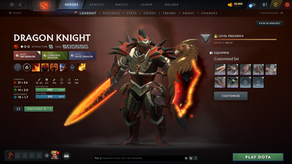 Divine IV | MMR: 5291 | Behavior: 12000 | 3 Exclusive Arcanas | 3 Personas: PA, AM & Mirana | Complete 10th Anniversary Items | Mainpool | High Trophy Level | 4468 Hours Played