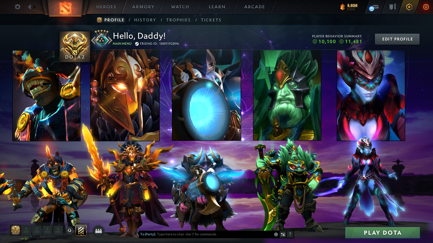 Crusader V | MMR: 2139 - Behavior Score: 11481 | AM Persona | Latest Quartero's Curios Sets | Fast Queue | Full Access