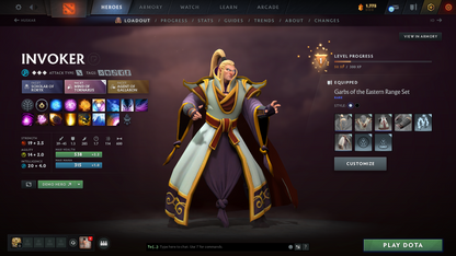 Ancient I | MMR: 3958 | Behavior: 7342 | Juggernaut Arcana | AM Persona | Many Rare Sets & Items | Mainpool | High Trophy Level | 1300+ Hours Played