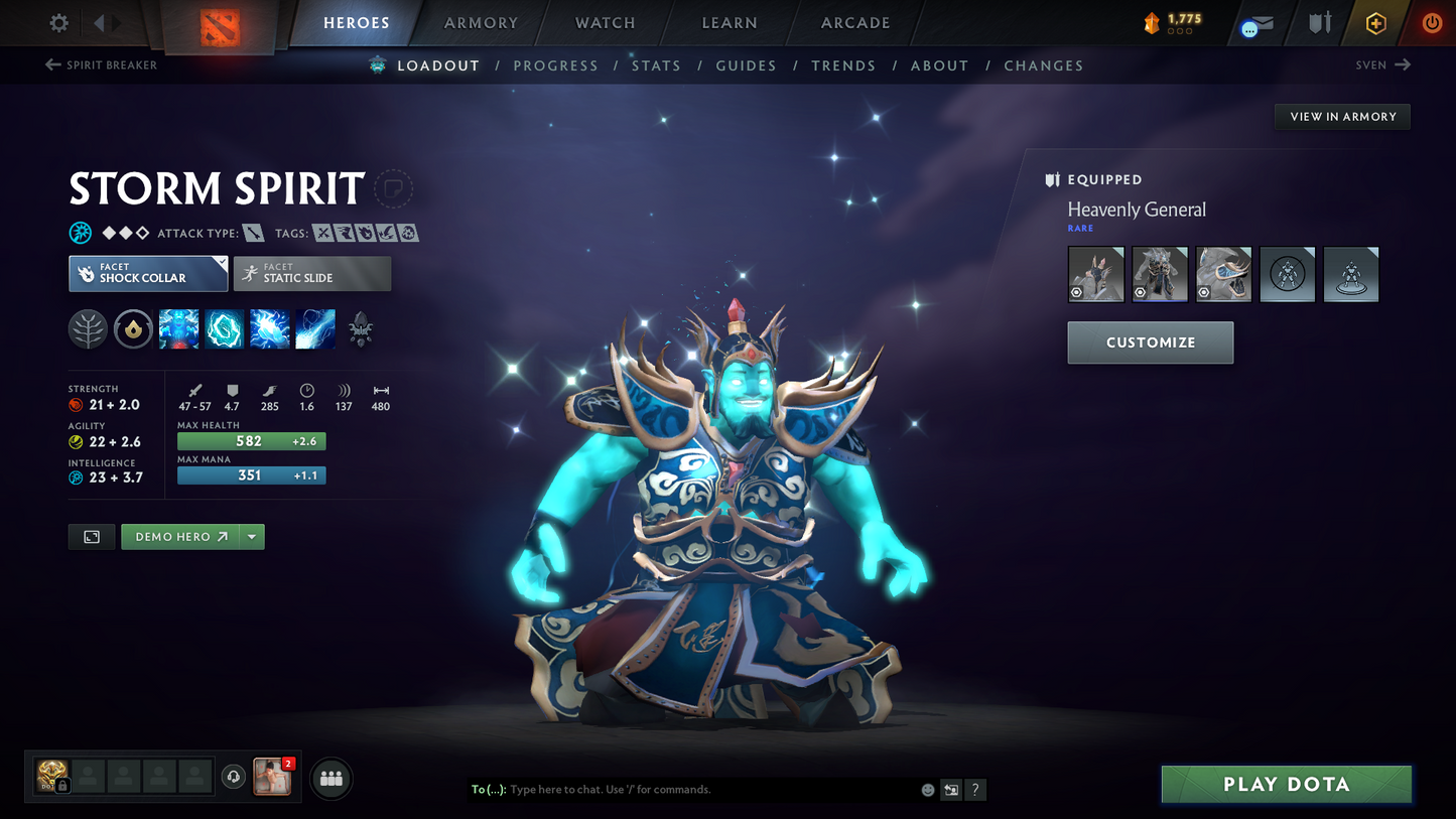 Ancient I | MMR: 3958 | Behavior: 7342 | Juggernaut Arcana | AM Persona | Many Rare Sets & Items | Mainpool | High Trophy Level | 1300+ Hours Played