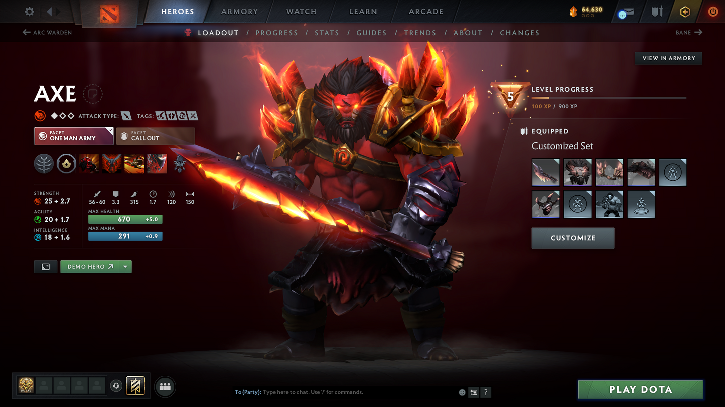 Ancient V | MMR: 4384 | Behavior Score: 11116 | Mainpool | 1500+ Hours | AM Persona | Many Rare Sets & Items | Full Access | 2014 Account