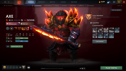 Ancient V | MMR: 4384 | Behavior Score: 11116 | Mainpool | 1500+ Hours | AM Persona | Many Rare Sets & Items | Full Access | 2014 Account