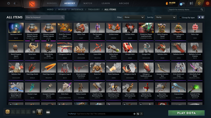 Ancient V | MMR: 4384 | Behavior Score: 11116 | Mainpool | 1500+ Hours | AM Persona | Many Rare Sets & Items | Full Access | 2014 Account