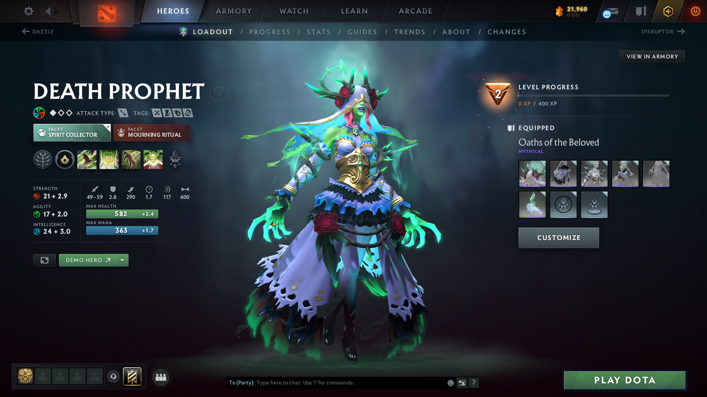 Legend IV | MMR: 3530 | Behavior: 9589 | Rubick Arcana | AM Persona | Latest Event Sets | 1200+ Hours Played | Mainpool | Fast Queue