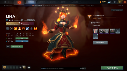 Legend IV | MMR: 3530 | Behavior: 9589 | Rubick Arcana | AM Persona | Latest Event Sets | 1200+ Hours Played | Mainpool | Fast Queue