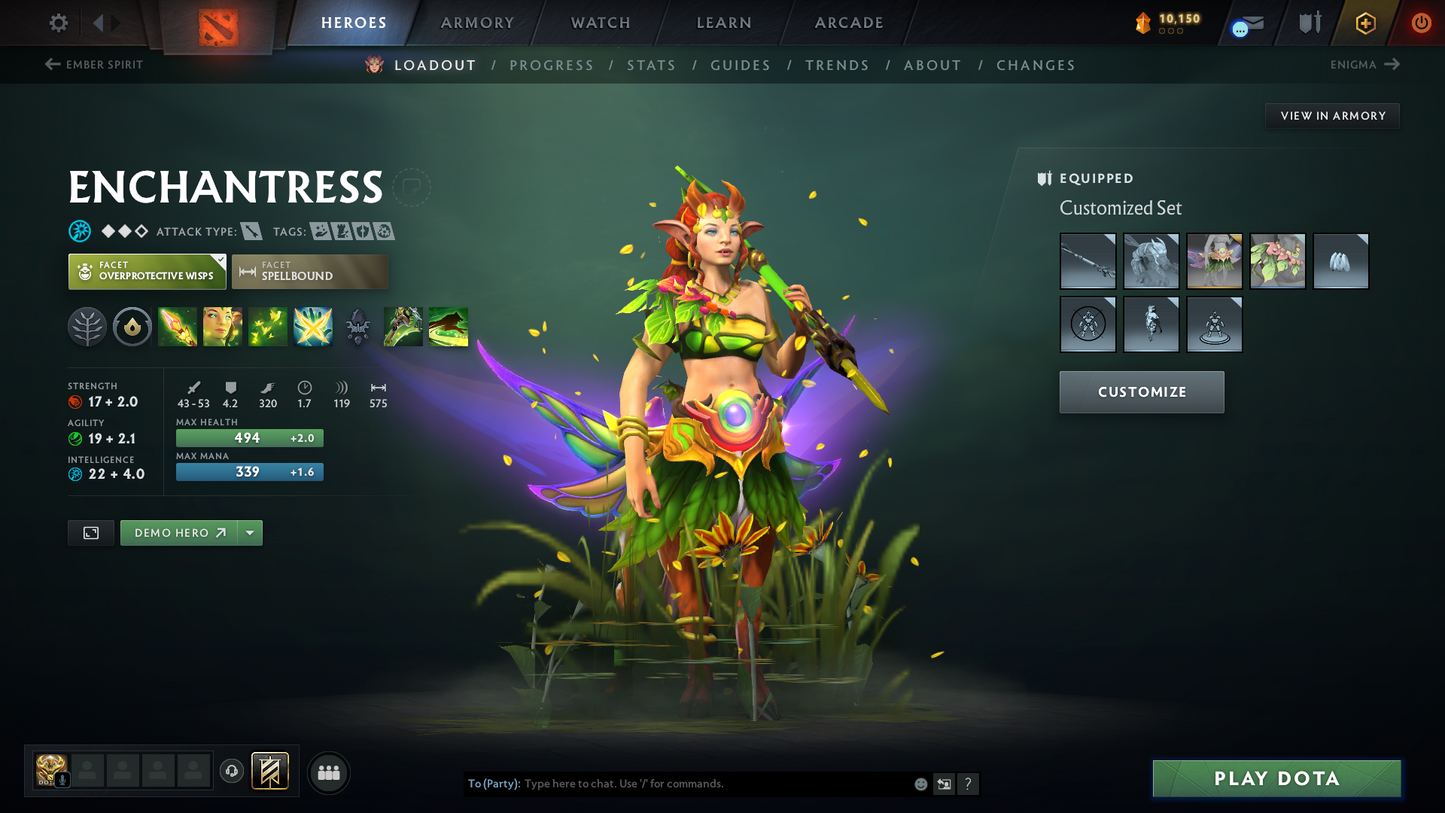 Crusader IV | MMR: 2157 | Behavior: 10004 | Monkey King Arcana | Decent Sets Inside | Fast Queue