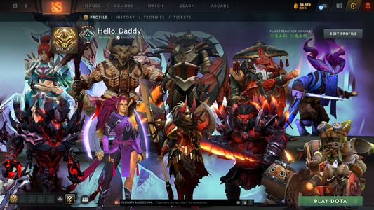 Crusader V | MMR: 2202 - Behavior Score: 8645 | AM Persona | Latest Quartero's Curios Sets | Rare Immortals | Fast Queue | Full Access