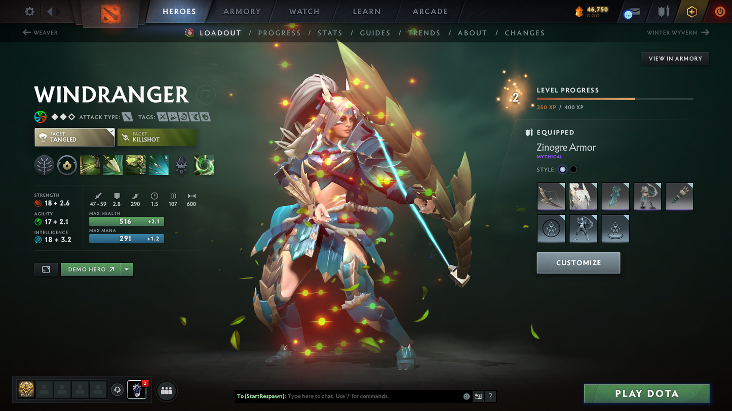 Legend II | MMR: 3252 - Behavior Score: 8052 | Anti Mage Persona | Latest Quartero's Curios Sets | Many Items | Fast Queue | Full Access