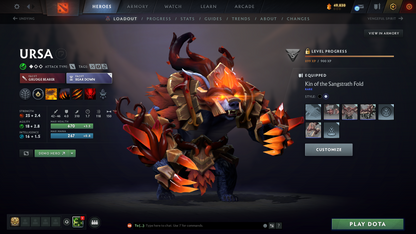 Divine III | MMR: 5083 | Behavior: 11966 | 3 Exclusive Arcanas | 2 Personas: AM & Mirana | Rare Cache Sets & Items | Complete 10th Anniversary | Mainpool | High Trophy Level | 6,640 Hours Played