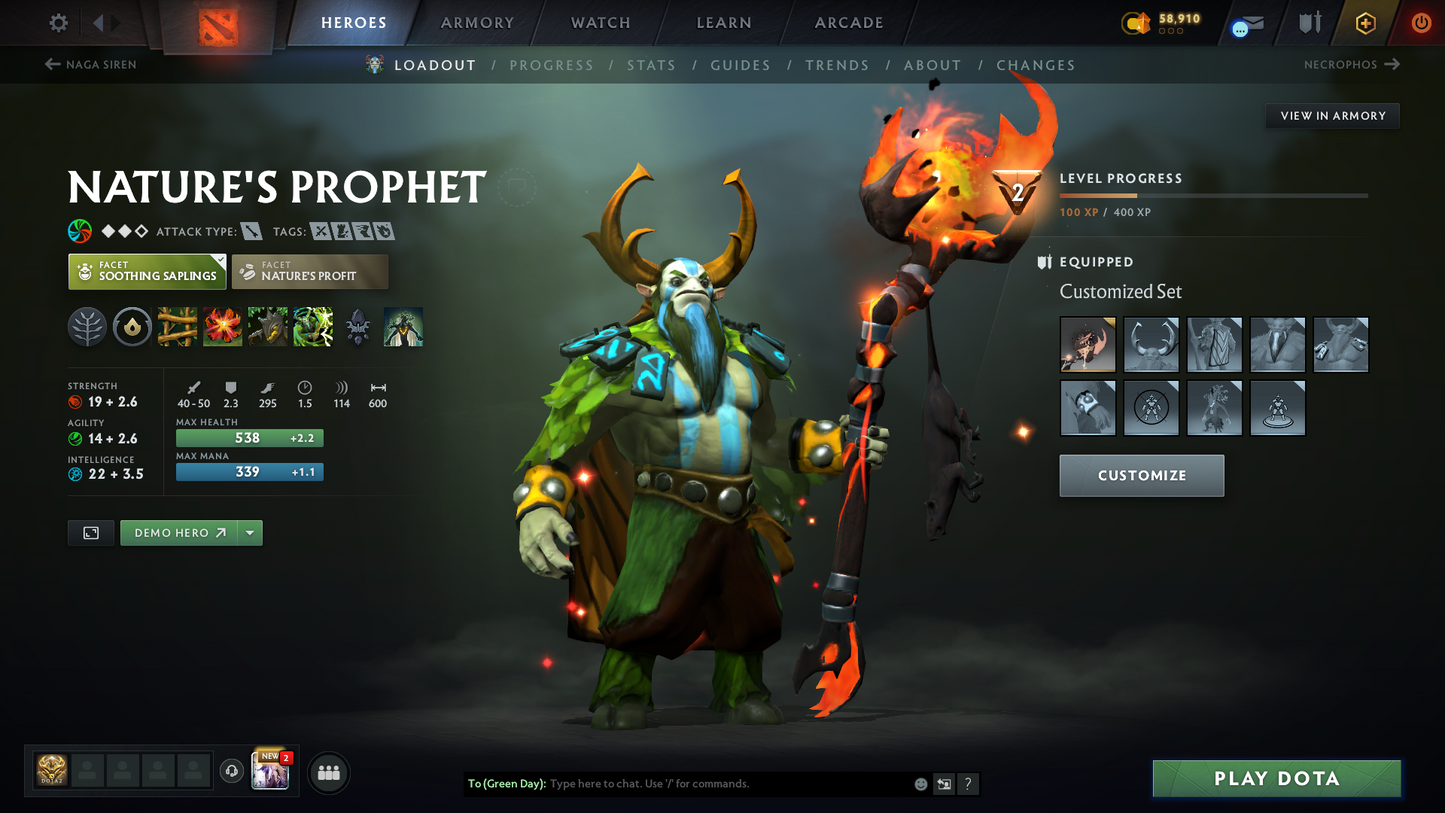 Archon V | MMR: 2996 | Behavior: 8576 | Shadow Fiend Arcana | 400+ Matches | Decent Sets Inside | Fast Queue | Full Access