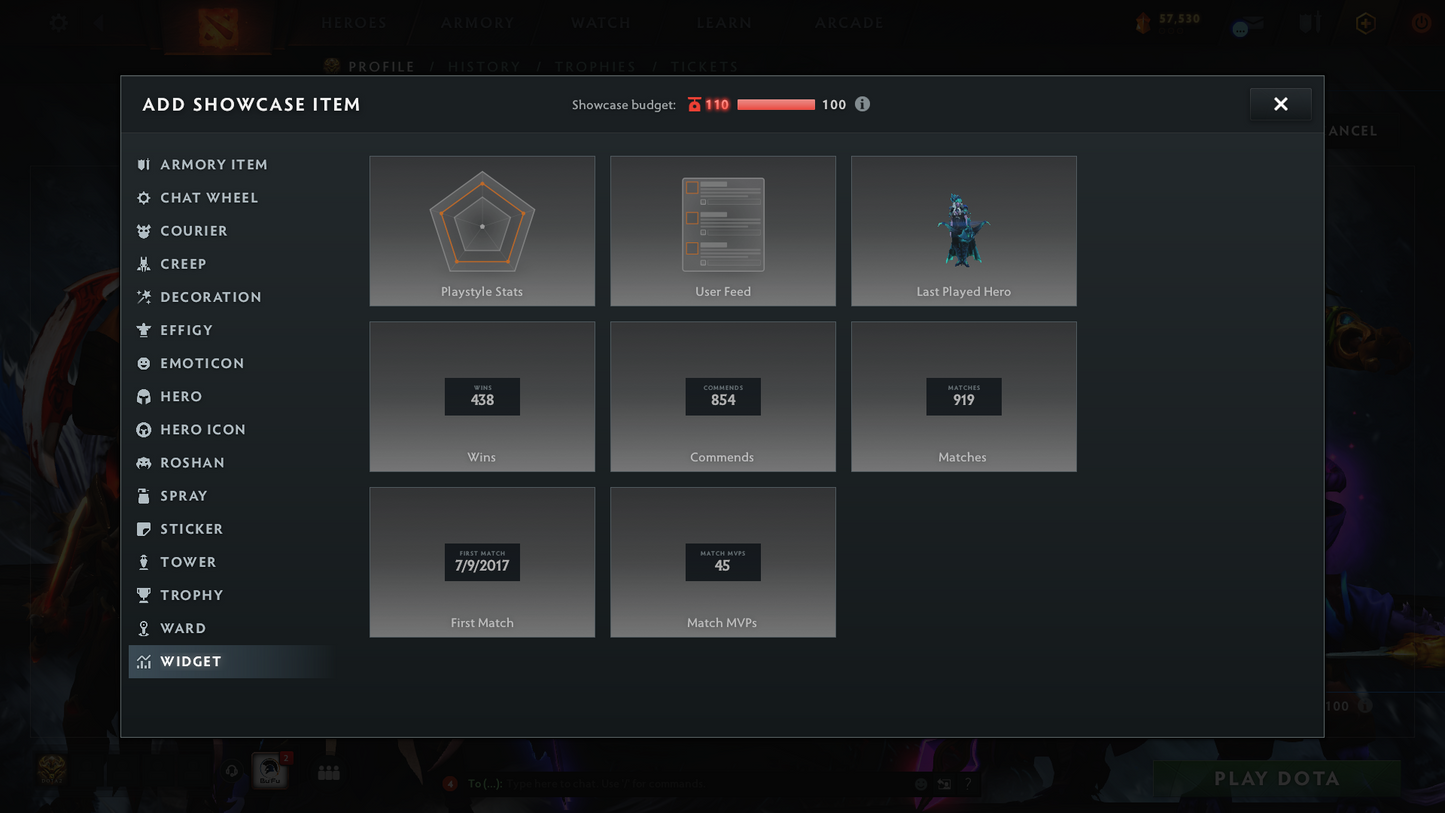 Guardian II | MMR: 1020 | Behavior Score: 10586 | x124 MMR DD TOKENS | 2 Arcanas: Pudge & Juggernaut | Many Rare Sets & Immortals Inside | 800+ Hours Played | Fast Queue | 2017 Account
