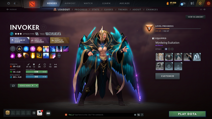 Guardian II | MMR: 1020 | Behavior Score: 10586 | x124 MMR DD TOKENS | 2 Arcanas: Pudge & Juggernaut | Many Rare Sets & Immortals Inside | 800+ Hours Played | Fast Queue | 2017 Account