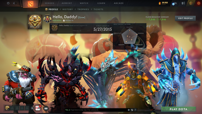 Legend III | MMR: 3348 - Behavior Score: 7846 | Calibrated | 2015 Account | Fast Queue | Full Access | Instant Delivery