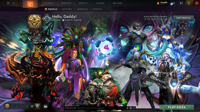 Crusader II | MMR: 1706 - Behavior: 10140 | Battlepass: TI7 | Arcanas - IO, Zeus, Rubick & CM | Kunkka Shark Immortal | 3 Personas | Many Cache Sets | 8000+ Hours | Complete Access