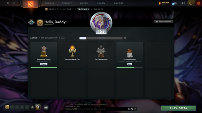 Crusader II | MMR: 1706 - Behavior: 10140 | Battlepass: TI7 | Arcanas - IO, Zeus, Rubick & CM | Kunkka Shark Immortal | 3 Personas | Many Cache Sets | 8000+ Hours | Complete Access