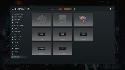 Legend I | MMR: 3148 | Behavior: 11252 | Jugg Arcana | 4 Personas: Invoker, CM, AM & Mirana | High Value Cache Sets | Mainpool | High Trophy Level | 3,412 Hours Played