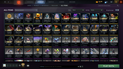 Battlepass TI11 | 8204 Hours Played | 4 Arcanas: Razor, Zeus, Lina & Monkey King | 4 Personas: Pudge, PA, Mirana & CM | 2014 Account | Archon-Legend Bracket