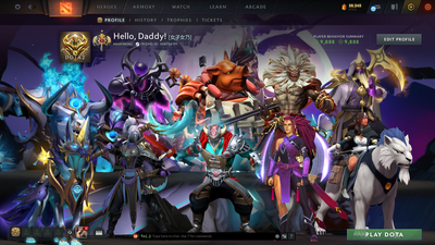 Legend I | MMR: 3029 | Behavior: 9888 | Jugg Arcana | All 5 Personas: Invoker, CM, AM, PA & Mirana | Tons of Cache Sets | Mainpool | High Trophy Level | 4,260 Hours Played