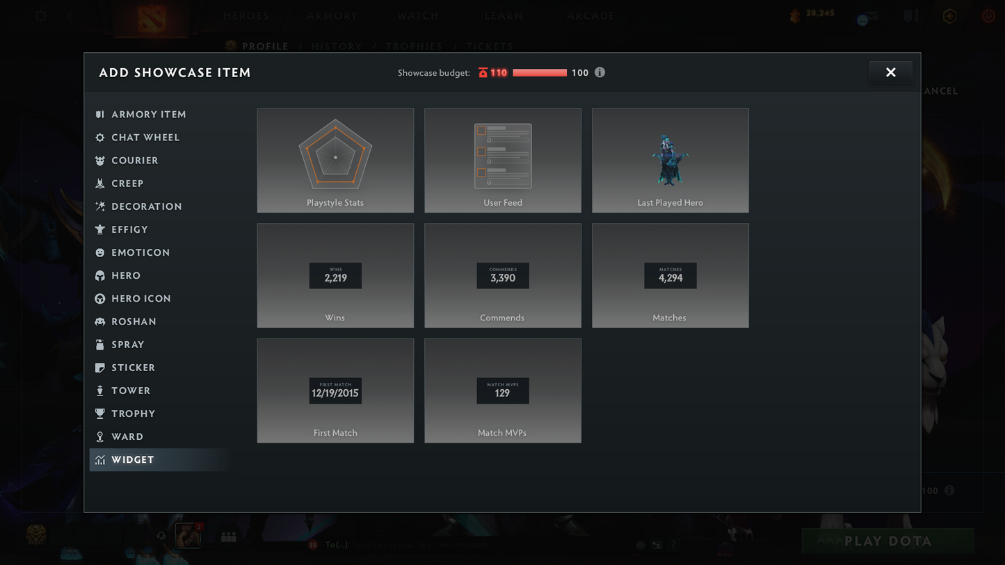 Legend I | MMR: 3029 | Behavior: 9888 | Jugg Arcana | All 5 Personas: Invoker, CM, AM, PA & Mirana | Tons of Cache Sets | Mainpool | High Trophy Level | 4,260 Hours Played