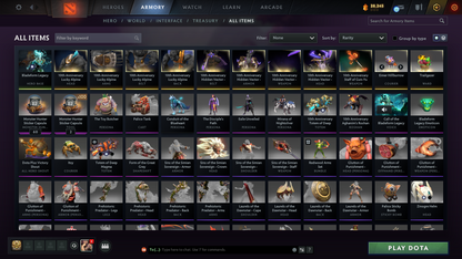 Legend I | MMR: 3029 | Behavior: 9888 | Jugg Arcana | All 5 Personas: Invoker, CM, AM, PA & Mirana | Tons of Cache Sets | Mainpool | High Trophy Level | 4,260 Hours Played