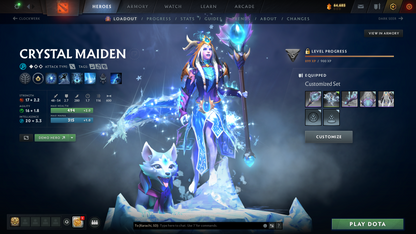 Archon IV | MMR: 2784 - Behavior: 11730 | Arcanas: Juggernaut, Zeus & CM | Many Immortals and Rare Sets | 4,700+ Hours | Mainpool | Complete Access