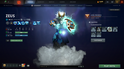 Archon IV | MMR: 2784 - Behavior: 11730 | Arcanas: Juggernaut, Zeus & CM | Many Immortals and Rare Sets | 4,700+ Hours | Mainpool | Complete Access